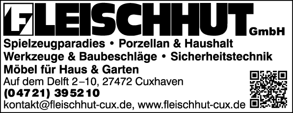 Anzeige Fleischhut GmbH