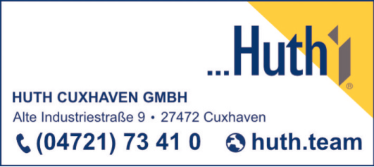 Anzeige Huth Cuxhaven GmbH