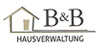 Kundenlogo von B & B Hausverwaltung GmbH