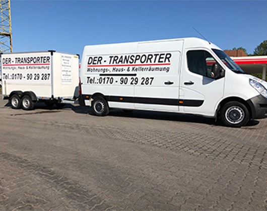 Kundenbild klein 3 Wohnungs-, Haus- und Kellerräumung DER TRANSPORTER