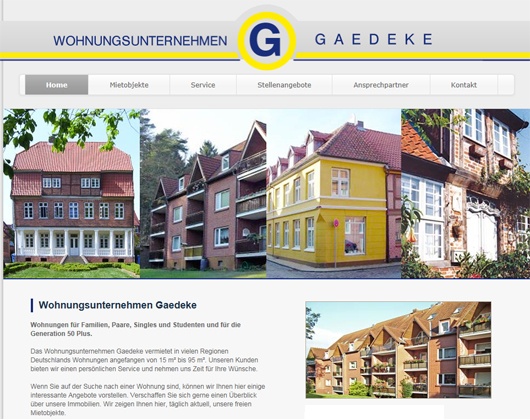 Kundenbild groß 1 Wohnungsunternehmen Gaedeke