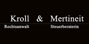 Kundenlogo von Kroll & Mertineit Rechtsanwalt und Steuerberaterin