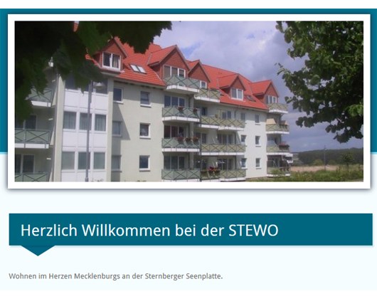 Kundenbild groß 1 STEWO Sternberger Wohnungsbaugesellschaft mbH