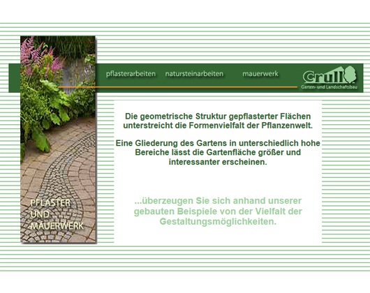 Kundenbild groß 1 Crull Garten- u. Landschaftsbau GmbH