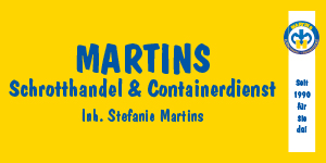 Kundenlogo von Martins Schrotthandel & Containerdienst Inh. Stefanie Martins