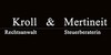 Logo von Kroll & Mertineit Rechtsanwalt, Steuerberaterin
