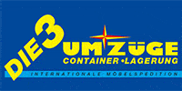 Kundenlogo Umzüge "DIE 3" Container Lagerung Möbelspedition