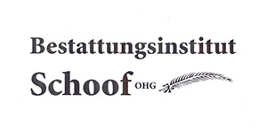 Kundenlogo von Bestattungsinstitut Schoof OHG T. Burghardt