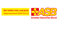 Kundenlogo ASB Arbeiter-Samariter-Bund, Geschäftsstelle Regionalverband NORD-OST e.V.