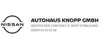 Kundenlogo Autohaus Knopp GmbH Nissan u. Suzuki Vertragshändler