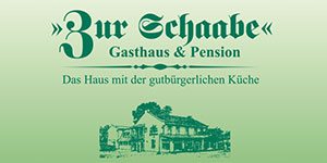 Kundenlogo von Zur Schaabe Gasthaus u. Pension