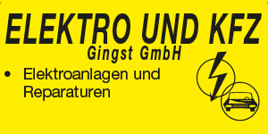 Kundenlogo von Elektro und Kfz Gingst GmbH