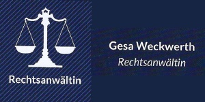 Kundenlogo von Rechtsanwältin Gesa Weckwerth