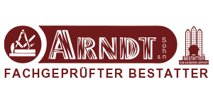 Kundenlogo von Arndt & Sohn Tischlerei und Bestattung