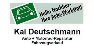 Kundenlogo von Motorrad- und Autowerkstatt Kraftfahrzeugwerkstatt Kai Deutschmann