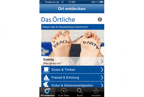 Kundenfoto 1 Ostsee-App - Die neue Reiseführer-App für die Ostseeküste in Mecklenburg-Vorpommern