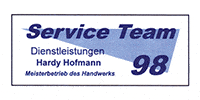 Kundenlogo service team 98 Dienstleistungen Hardy Hofmann Meisterbetriebs des Handwerks