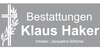 Kundenlogo von Bestattungen Klaus Haker