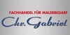 Kundenlogo von Gabriel Christian Fachmarkt für Farben-Tapeten-Teppichboden