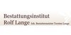 Kundenlogo von Bestattungsinstitut Rolf Lange