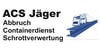 Kundenlogo von Abbruch Containerdienst Schrottverwertung Jäger