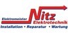Kundenlogo von Elektrotechnik Nitz Installationen u. Reparaturen