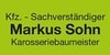 Kundenlogo von Sohn Markus KFZ-Sachverständiger