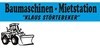 Kundenlogo Baumaschinen-Mietstation Klaus Störtebeker