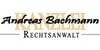 Kundenlogo von Bachmann Andreas Rechtsanwalt