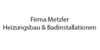 Kundenlogo von Metzler, Heizungsbau u. Badinstallation