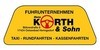 Kundenlogo von Taxi-Ruf Korth u. Fuhrunternehmen Korth Taxi-Service 24 Stunden!