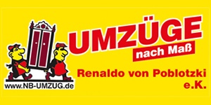 Kundenlogo von Umzüge nach Maß Renaldo von Poblotzki e.K. Möbelspedition
