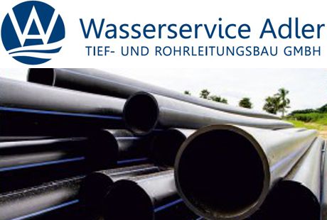 Kundenbild groß 2 Wasserservice Adler GmbH Tief- und Rohrleitungsbau