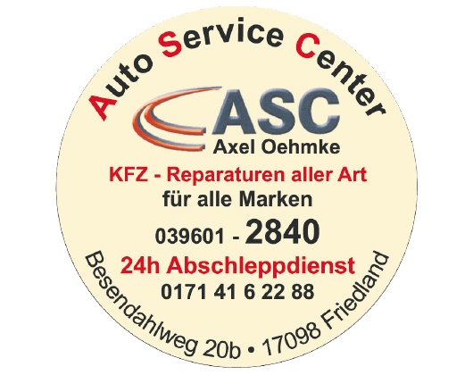 Kundenbild groß 1 ASC - Auto Service Center Axel Oehmke Autoreparaturen