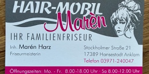 Kundenlogo von Harz Maren Friseursalon