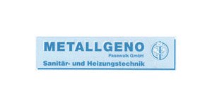 Kundenlogo von Metallgeno GmbH Sanitär - Heizung - Metallwaren - Stahl - Zäune - techn. Gase