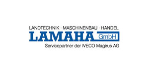 Kundenlogo von Landtechnik Maschinenbau Handel LAMAHA GmbH
