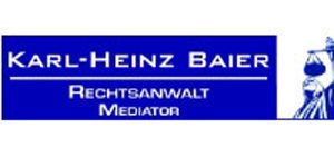 Kundenlogo von Baier Karl-Heinz Rechtsanwalt / Mediator