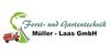 Kundenlogo Müller & Laas GmbH Forst- u. Gartentechnik Gartenbedarf u. -geräte