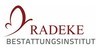 Kundenlogo Bestattungsinstitut Radeke