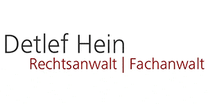 Kundenlogo von Hein Detlef Rechtsanwalt und Fachanwalt