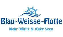 Kundenlogo von Blau-Weisse-Flotte Warener Schiffahrtsgesellschaft mbH
