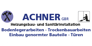 Kundenlogo von Achner GBR Heizungsbau- und Sanitärinstallation