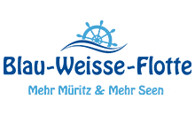 Kundenlogo von Blau-Weisse-Flotte Warener Schiffahrtsgesellschaft mbH Kundenlogo von Blau-Weisse-Flotte Warener Schiffahrtsgesellschaft mbH