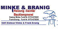 Kundenlogo Minke D. und Branig F. Sanitär & Heizung