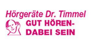 Kundenlogo von Timmel Roland Dr. Hörgeräteakustik Kundenlogo von Timmel Roland Dr. Hörgeräteakustik