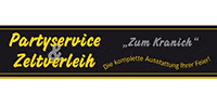 Kundenlogo Partyservice & Zeltverleih "Zum Kranich"