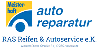 Kundenlogo RAS Reifen & Autoservice e. K.