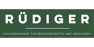Kundenlogo von Rüdiger Fachgroßhandel für Reinigungsmittel und -maschinen