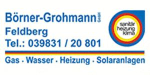 Kundenlogo von Börner-Grohmann GmbH Heizung Sanitär